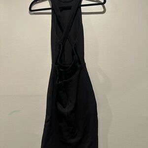Elegant Black Sleeveless Dress